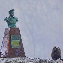The Pardo Monument — Elephant Island, South Shetlands.