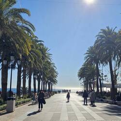 Auf dem Balcón de Europa