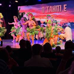 The dance troupe that entertained us on our first night in Tahiti