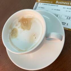 Lounge #1. Had to travel in business class to get baggage allowance