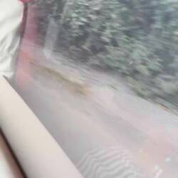 Un extrait de la route avec des crevasses d'un autre monde 🫣🤯