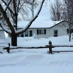 We went from this...our cottage...