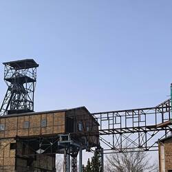 Förderturm Schacht Dölitz