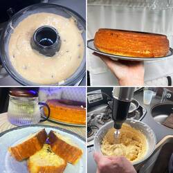 Erich hat endlich Zeit für einen Kuchen-Versuch im Omnia👍🏻