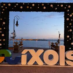 ... und an der Promenade entlang ...