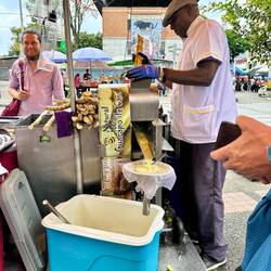 Frisch gepresster Guarapo