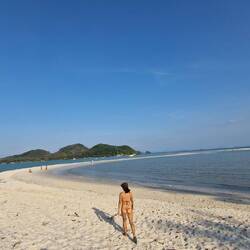 Laem Haad Beach abends