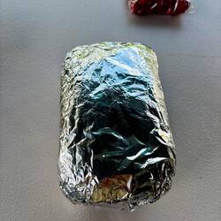 Het kokosbrood (vergeten een foto te maken met het folie eraf, oeps)