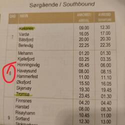 Tag 8. Wieder auf der Rückreise