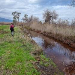 Ab hier war die "Strasse"/Fluss nicht mehr passierbar.