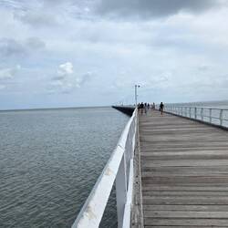 Almost a kilometre long.