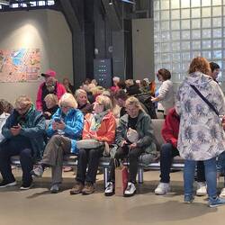 So sieht es im Terminal aus, wenn das Internet auf dem Schiff nicht geht. 😏