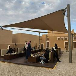 Coffee culture is strong here