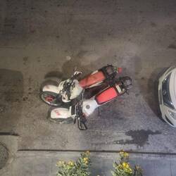 The bikes, in Dammam. Always hurts to sleep far away from them (go camping!)