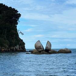 Der berühmte Split apple