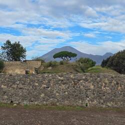Vesuvius in Distance