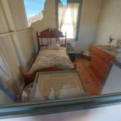 Schlafzimmer der Angestellten.