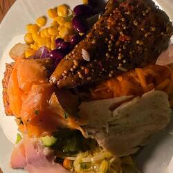 Gemischter Fischteller