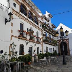 Die schöne Plaza Señora del Rosario