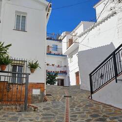 Das war noch eine der weniger steilen Gassen 😅.