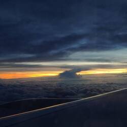 Sonnenaufgang über Bali