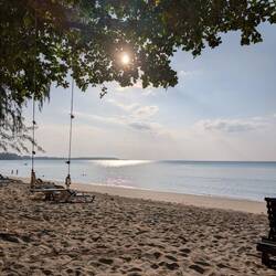 Sonnenuntergang am Beach