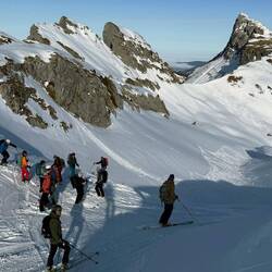 Runter ist weniger schweisstreibend!