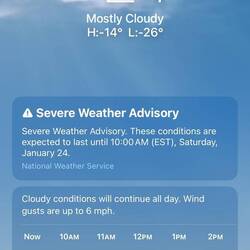 Krasser Gegensatz in Michigan ... nahezu 50 Grad C Unterschied🥶😜