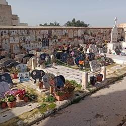 Like the rest of Malta, the cemetery is overcrowded