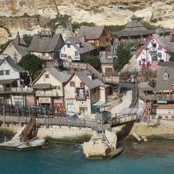 Popeye Village close-up