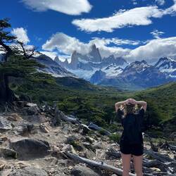 Blick auf den Fitz Roy