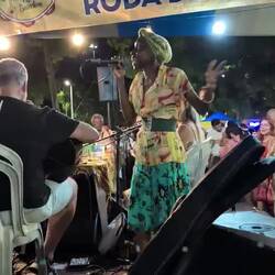 A bigger monthly samba in a park