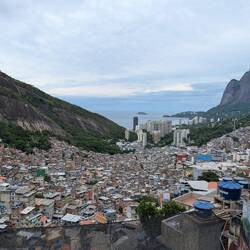 Favela Rocinha. My guide had lifelong family friends here.