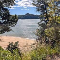 Another of the many beaches along the way.