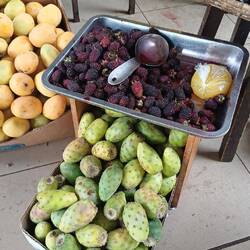 Mora (mûre) et Guanabana (corossol)