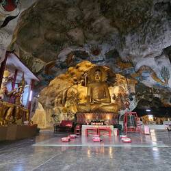 Faszinierend - überall Höhlenmalereien.