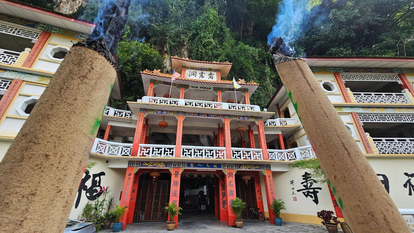 Buddhistischer Tempel Perak Tong.