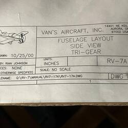 Just a picture to help me remember which model this is.