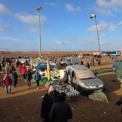 Gewusel vor dem Souk.