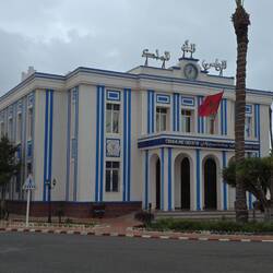 Rathaus - spanische Art-Déco-Architektur.