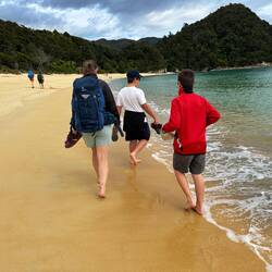 In der Anchorage Bay angekommen...