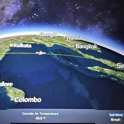 noch 2,5 h bis Singapur