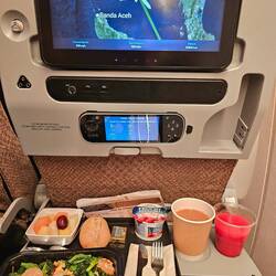 Frühstück um 21:45 unserer Zeit 😂