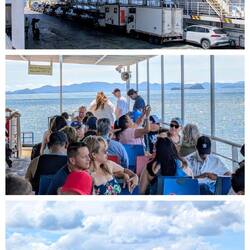 Schöne Überfahrt zur Nicoya Halbinsel