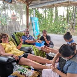 Verwöhnprogramm bei den Mädels