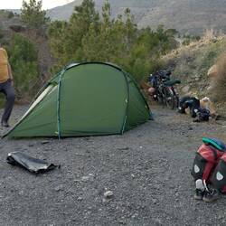 Camp Spot mit Aussicht