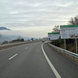 Unterwegs in den Bergen.