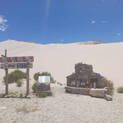 Sanddüne auf 3.000m Höhe