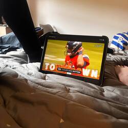 American Football darf natürlich nicht verpasst werden 🏈