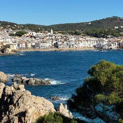 Wir sind am Aussichtspunkt Mirador de Calella ...